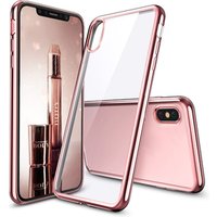 2019 Wholesale For iPhone X Clear Electroplate Custom Phone Case Cell Phone Covers,for iphone X case