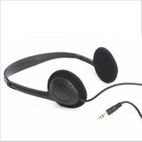 Shenzhen factory disposable cheap headset low cost headphone for schools hospitals airlines trains