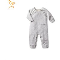 Newborn Baby Onesie Clothes Kids Organic Cotton plain baby rompers