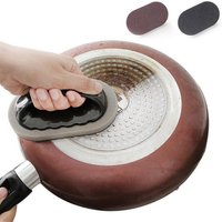 O158 Decontamination Washing Brush Rust Removal Sponge Magic Strong Kitchen Bath Dishwashing Household Kitchen Tools