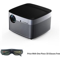 Salange XGIMI H2 1080p 4K Home Theater DLP Projector with 1350 Ansi Lumens H.265 3D Glasses Android WiFi Bluetooth Speaker