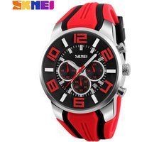 SKMEI 9128 Men Quartz Wristwatches Fashion Sport Stop Watch Auto Date 30M Waterproof Clocks Relogio Masculino Male Brand Watches