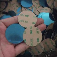 Round Metal Plate disk Paste On smartphone For Magnetic Car Cell Phone holders Support Car mobile accessories