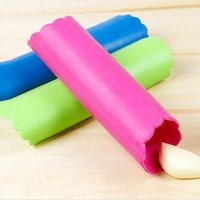 Practical Kitchen Garlic Press Silicone Manual Garlic Peeler