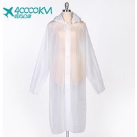 Outdoor Camping Hiking Emergency Rain Coat Waterproof Disposable Hood Poncho Raincoat