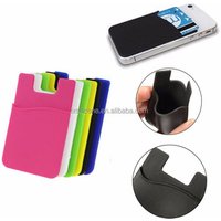 Silicone smart pouch for iphone series, ,phone card holder wallets