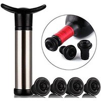 Hot 2018 amazon trending wine saver preserver pump with 4 vacuum bottle stoppers for kitchen tools