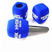 Printed microphone windshields 4-side printing logo foam windscreens 10 pcs