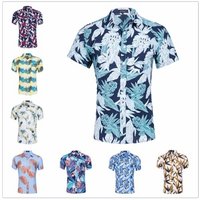 100% Cotton Digital Print Hawaiian Casual Shirt