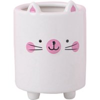 Cute Cat Shape Ceramic Succulent Planter
