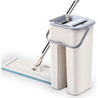 Microfibre Flat Mop Bucket Set