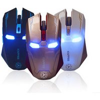 New Iron Man Mouse Wireless Mouse Gaming Mouse gamer Mute Button Silent Click 800/1200/1600 / 2400DPI Adjustable computer mice