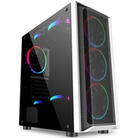SATE(K382) E-ATX ATX High Quality Gaming computer case Best Gaming Computer Case with 8 RGB Fan Nice OEM pc desktop tower case