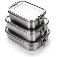 2 compartment Leak Proof heated Thermal food 304 metal tiffin bento stainless steel lunch box
