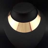 Classic Style High quality Shine Torques Statement Necklace Choker Collar Jewelry Neck Fit African Choker Necklace Designs