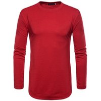 Longline Hip Hop Long Sleeve T Shirt