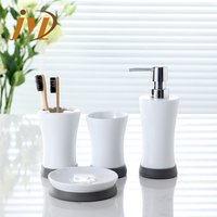 Colourful Ceramic Bathroom Accessories Set