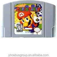 DHL free shipping NTSC and PAL version retro games n64 mario party 1 2 3