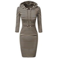 Hooded Bodycon Hoodie Dress