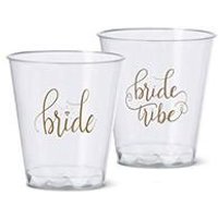 Bride Tribe & Bride Plastic Shot Glasses Parties