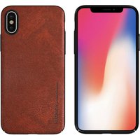 PU Leather Mobile Phone Case For iPhone X, Low MOQ, Many Models Available For Leather Back Cover