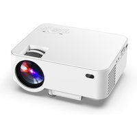 Free Shipping Portable HD LED Video Projector Home Cinema 3D Effect 1080P Multimedia smartphone mini lcd Projector