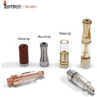 Empty Wholesale Hot sell Custom 510 thread Ceramic Coil Atomizer Refillable 0.5ml 1ml thick cbd Oil Cartridge