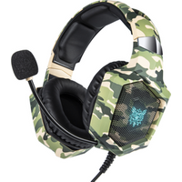 ONIKUMA new model wired gaming headset with flexible mic free sample