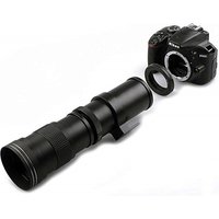 420-800mm f/8.3 Manual Zoom Telephoto Lens for Nikon dslr D5500 D3300 D3200 D5300 D3400 D7200 D750 D3500 D7500 D500 D600 D6