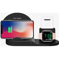 3 in 1 charging station universal docking wireless charger pad for phone for AirPods , charging case for Apple watch