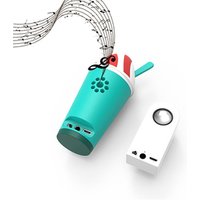 Wholesale portable mini custom LOGO bottle bluetooths speaker