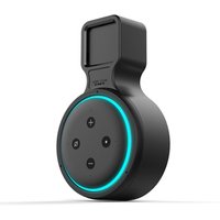 Outlet Wall Mount for Amazon Alexa Echo Dot 3rd generation, Compact Bracket Case Built-in Cable Management