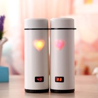Stainless Steel Vacuum Thermos Smart Water Bottle Temperature Display