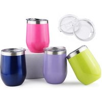 Insulated Stainless Steel Tumbler Lid Straw