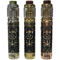 Marvec Skeleton King Kong Mechanical Electronic Cigarette Vape Pen Starter Kit With 510 Thread RTA Atomizer Vape Mech MOD