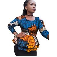 African Ankara Print Top Skirt Set