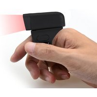 Qunsuo S02 bluetooth 1D/ 2D barcode qr code finger hold scanner
