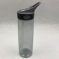 Custom Logo Printed BPA Free Tritan Plastic Sports Water Bottle with Straw