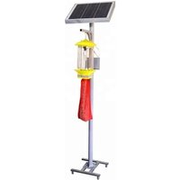 Solar rechargeable Frequency Vibrancy photocatalyst Field & Garden Pest Killing Fly moth mosquito Control Lamp