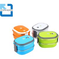 Two Layer Stainless Steel Thermal Lunch Box