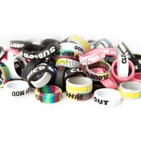shenzhen Hot selling vape band for electronic cigarette decoration silicone vape band wholesale
