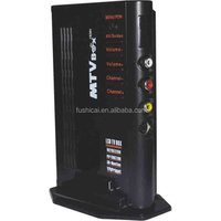 Good quality Mini portable external analog digital tv tuner box for LCD monitor