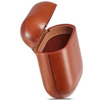 Leather Airpods case Business Amazon Apple Bluetooth Headset cover Anti-fall, anti-scratch case