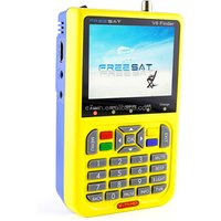 3.5 inch LCD Freesat V8 satFinder HD DVB-S2 High Definition Satellite Finder MPEG-4 Freesat satellite Finder V8 satlink ws6916