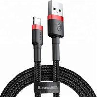 Baseus 2.4A Fast Usb Data Charging Cable for Iphone X 8 7 6 6s