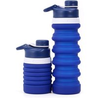 BPA Free Collapsible Silicone Running Water Bottle