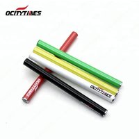 2019 USA vaper OEM brand Ocitytimes 500 empty metal tube custom sticker disposable vape pen with cotton coil