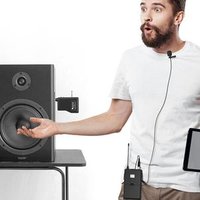 Hot Sell Wireless Microphone set Lavalier Lapel Microphone,Ideal for Teaching, Preaching and Public Speaking Camera Iphone