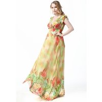 Plus Floral Boho Summer Dress