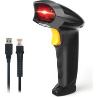 1D wired laser scan bar code reader corded handheld barcode scanner 2D wireless qr for Android /iOS